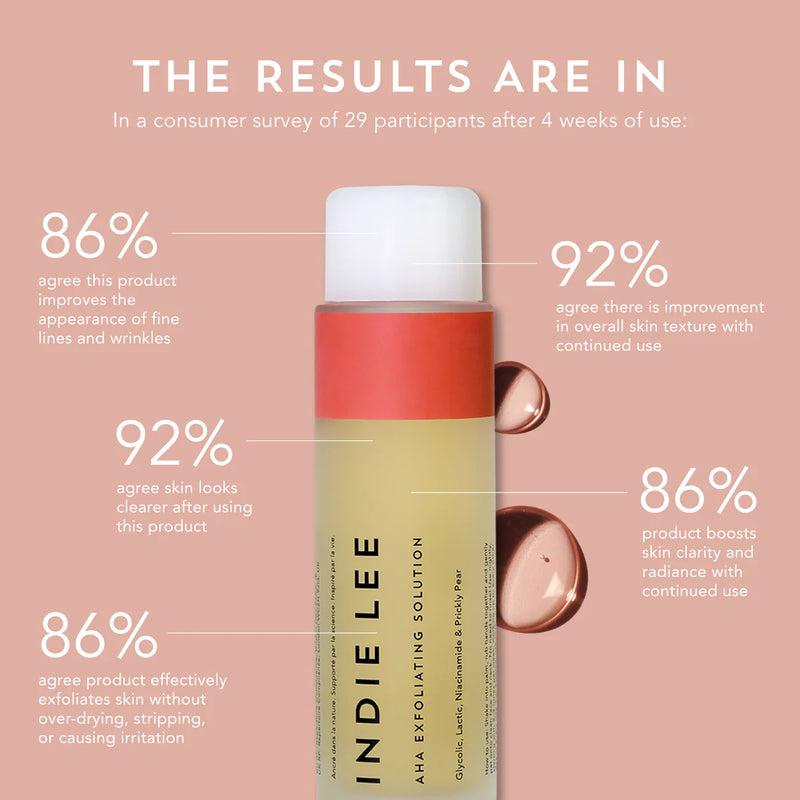 Indie Lee AHA exfoliant