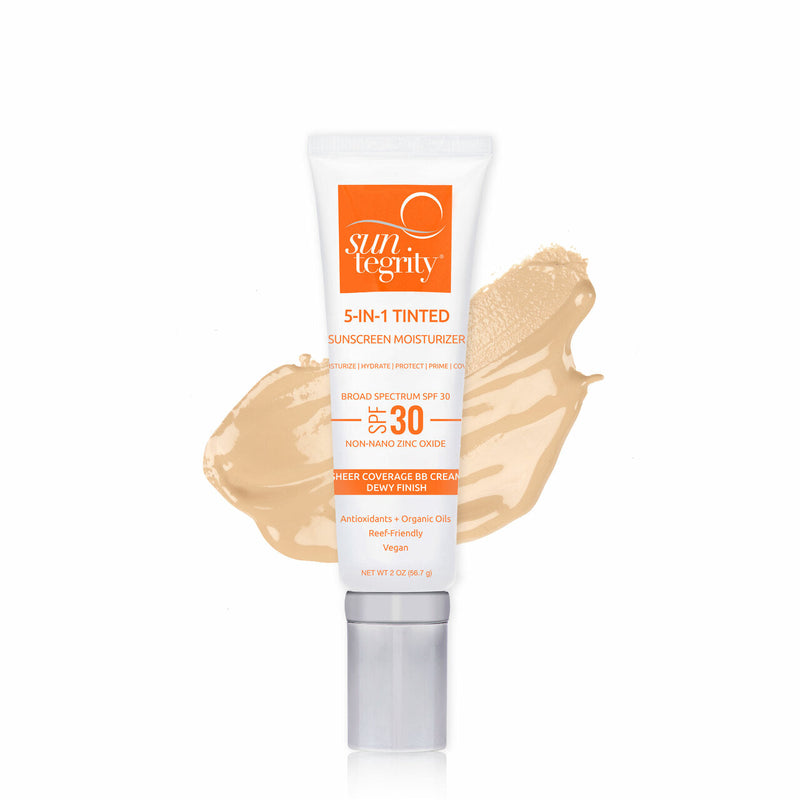 Suntergrity 5-IN-1 Tinted Sunscreen Moisturizer Shade Light